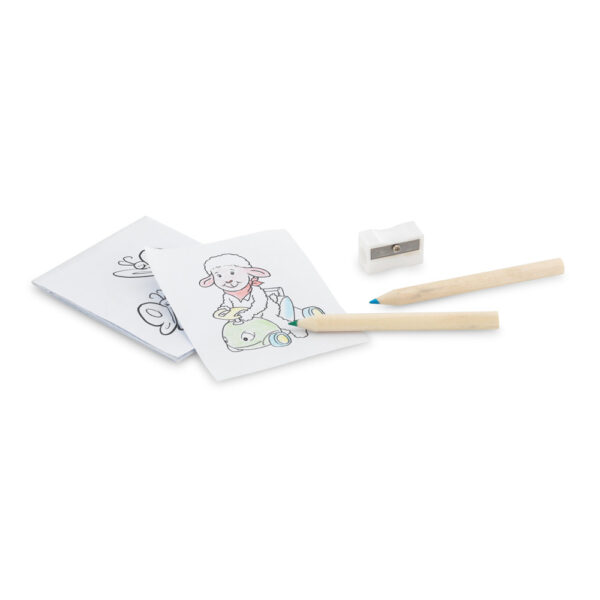 Kit para pintar em caixa de cartão - Brinde Corporativo Personalizado | Enova