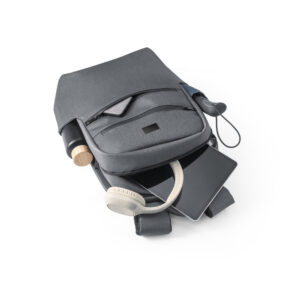 Mochila para notebook 17" em Nylon 2Tone impermeável - Brinde Corporativo Personalizado | Enova