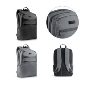 Mochila para notebook 17″ em Nylon 2Tone impermeável - Enova Brindes Personalizados