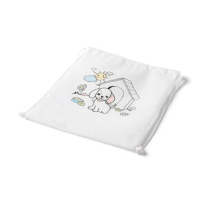 Sacola tipo mochila para colorir em non-woven (80 g/m²) - Brinde Corporativo Personalizado | Enova