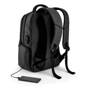 Mochila para notebook 17'' em Nylon 2Tone impermeável - Brinde Corporativo Personalizado | Enova