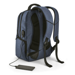 Mochila para notebook 17'' em Nylon 2Tone impermeável - Brinde Corporativo Personalizado | Enova