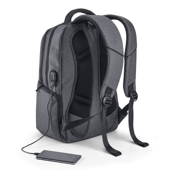 Mochila para notebook 17'' em Nylon 2Tone impermeável - Brinde Corporativo Personalizado | Enova