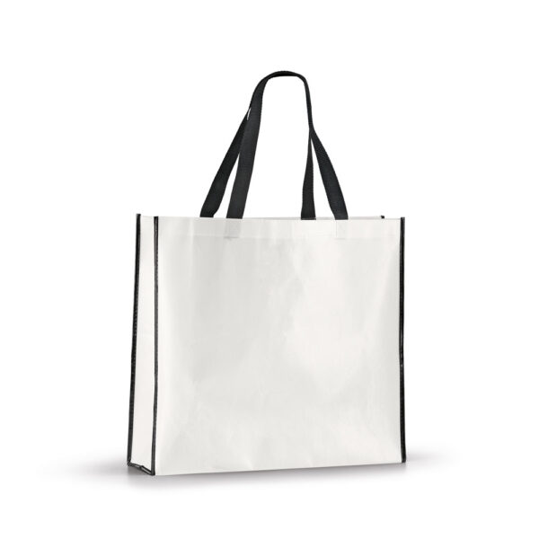 Sacola em non-woven laminado (120 g/m²) - Brinde Corporativo Personalizado | Enova