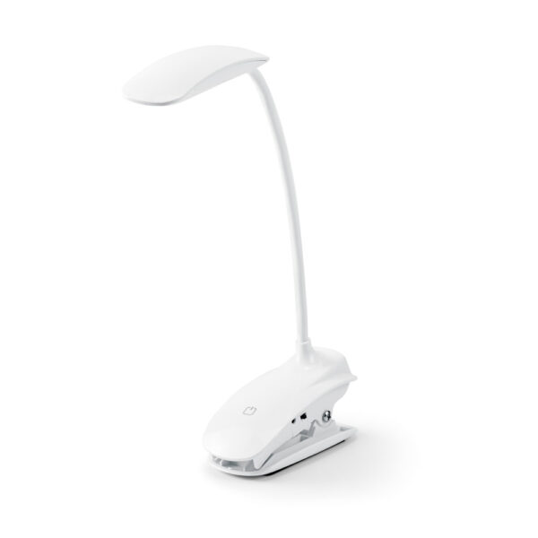 Luminária de mesa portátil em ABS e com LED COB - Brinde Corporativo Personalizado | Enova