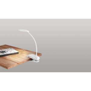 Luminária de mesa portátil em ABS e com LED COB - Brinde Corporativo Personalizado | Enova