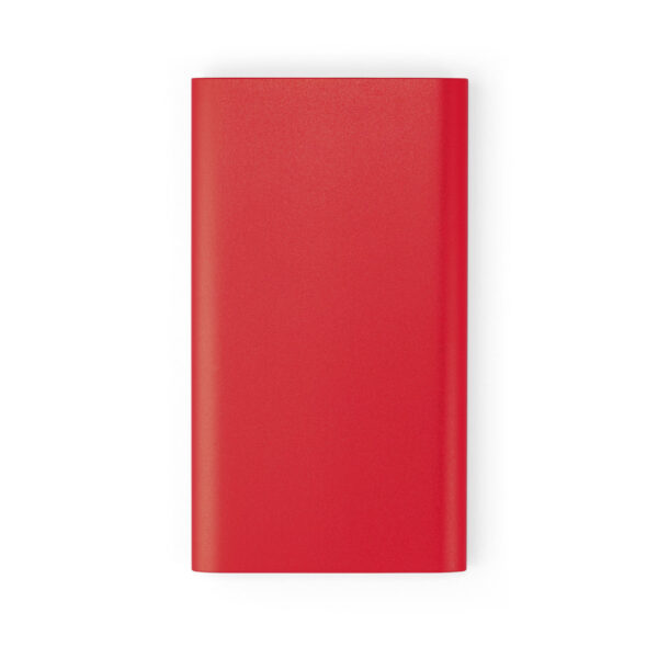 Bateria portátil com carregador wireless em alumínio 100% reciclado 4'000 mAh - Brinde Corporativo Personalizado | Enova