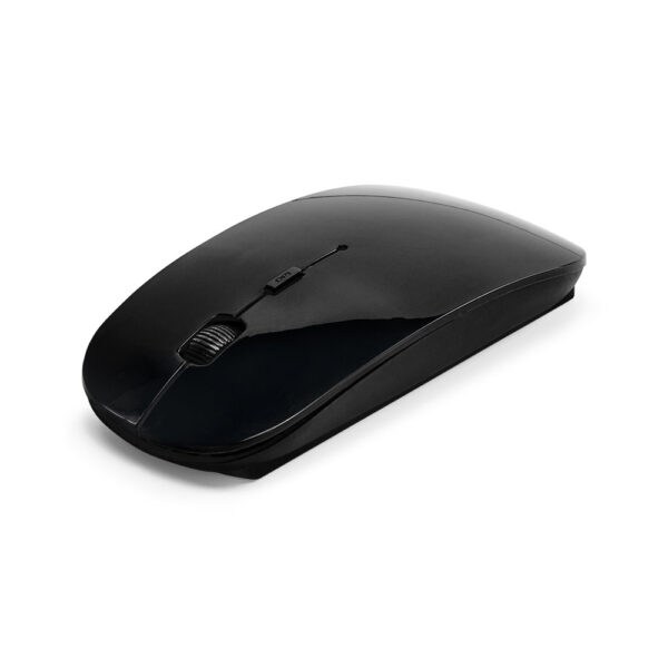 Mouse wireless 2'4G em ABS 100% reciclado - Brinde Corporativo Personalizado | Enova
