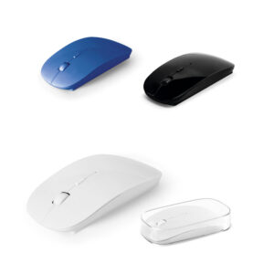 Mouse wireless 2’4G em ABS 100% reciclado - Enova Brindes Personalizados