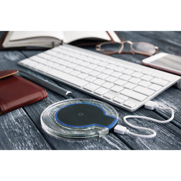 Carregador wireless em ABS - Brinde Corporativo Personalizado | Enova