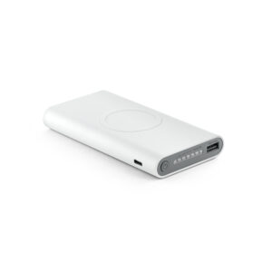 Bateria portátil wireless em ABS 10'000 mAh - Brinde Corporativo Personalizado | Enova