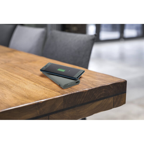 Bateria portátil wireless em ABS 10'000 mAh - Brinde Corporativo Personalizado | Enova