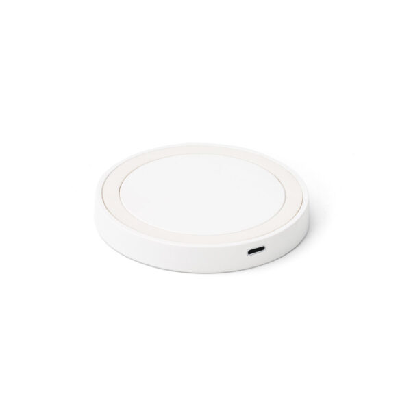Carregador wireless rápido em ABS e silicone - Brinde Corporativo Personalizado | Enova