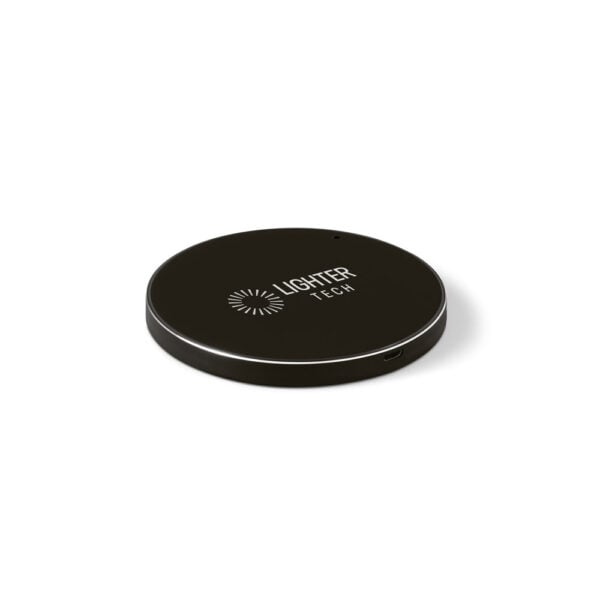 Carregador wireless fast em ABS e alumínio - Brinde Corporativo Personalizado | Enova
