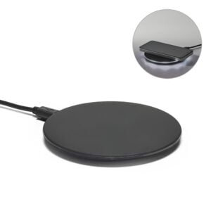 Carregador wireless rápido em ABS - Enova Brindes Personalizados