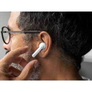 Fones de ouvido wireless em ABS - Brinde Corporativo Personalizado | Enova
