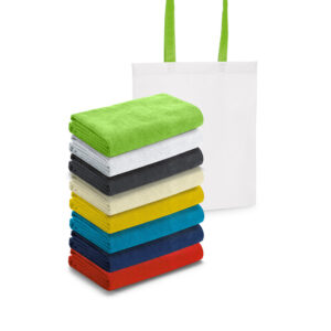 Toalha de praia em microfibra (250 g/m²) - Enova Brindes Personalizados