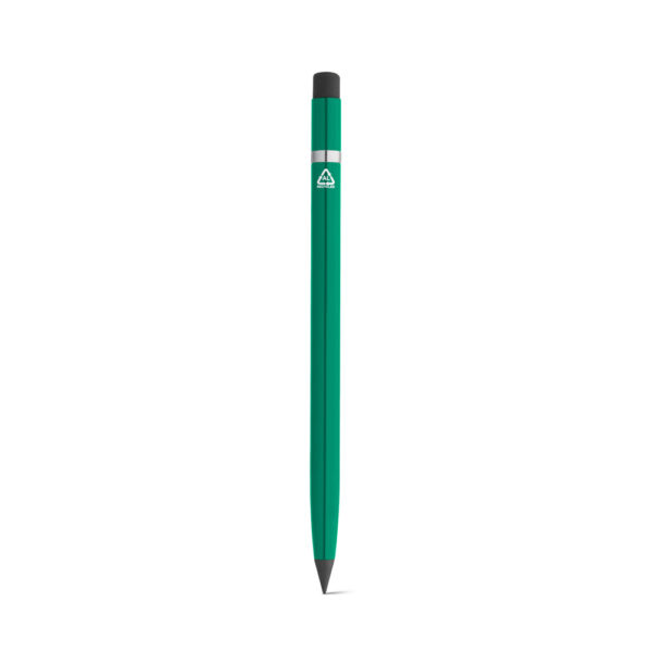 Caneta sem tinta em alumínio 100% reciclado - Brinde Corporativo Personalizado | Enova