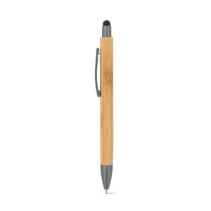 Esferográfica em bambu com acabamento em mate - Brinde Corporativo Personalizado | Enova