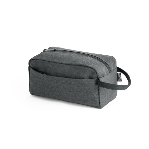 Bolsa de cosméticos em 600D poliéster reciclado - Brinde Corporativo Personalizado | Enova