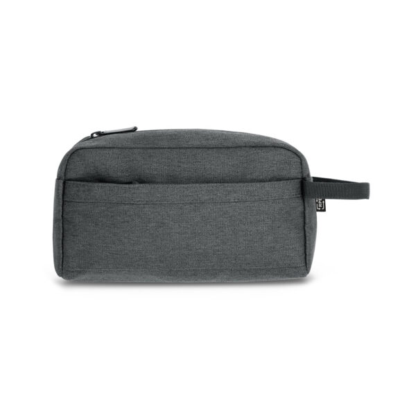 Bolsa de cosméticos em 600D poliéster reciclado - Brinde Corporativo Personalizado | Enova