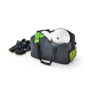 Bolsa esportiva em 600D poliéster reciclado de alta densidade (100% rPET) - Brinde Corporativo Personalizado | Enova