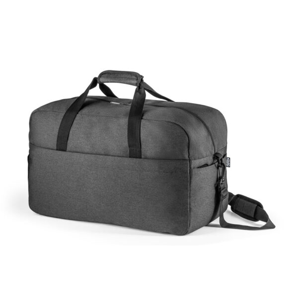 Bolsa esportiva em 600D poliéster reciclado de alta densidade (100% rPET) - Brinde Corporativo Personalizado | Enova