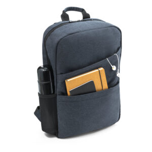 Mochila para notebook em 600D poliéster reciclado de alta densidade (100% rPET) - Brinde Corporativo Personalizado | Enova