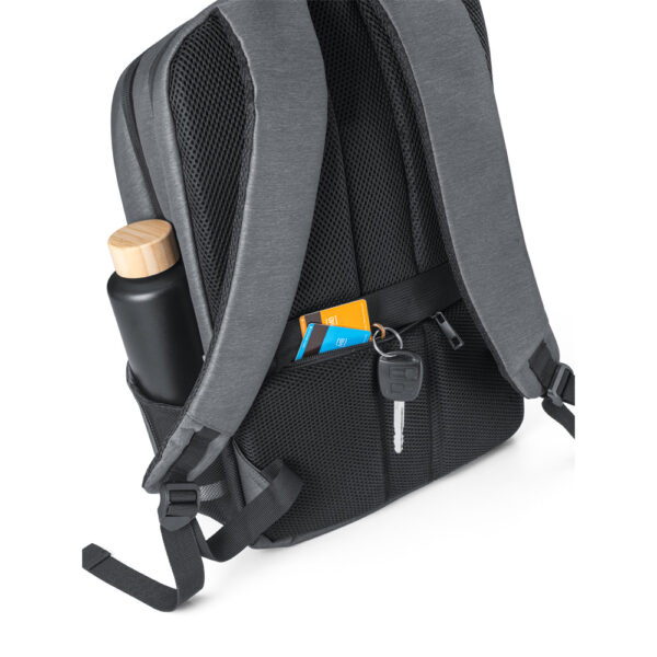 Mochila para notebook 15" em Nylon 2Tone impermeável - Brinde Corporativo Personalizado | Enova
