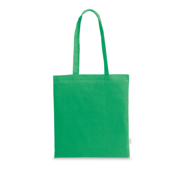 Sacola em 70% algodão reciclado e 30% poliéster reciclado (180 g/m²) sem tingimento - Brinde Corporativo Personalizado | Enova