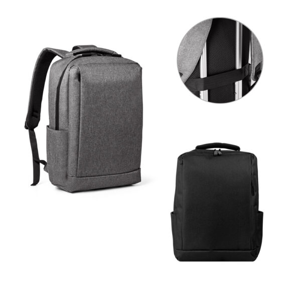 Mochila para notebook 15’6″ em 300D - Enova Brindes Personalizados