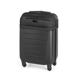 Mala de viagem executivo em ABS e 600D com 4 rodas duplas giratórias - Brinde Corporativo Personalizado | Enova