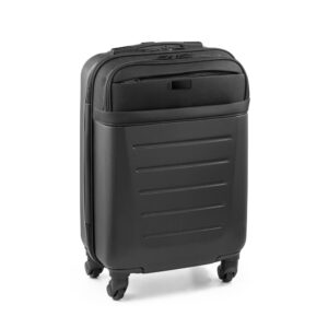 Mala de viagem executivo em ABS e 600D com 4 rodas duplas giratórias - Brinde Corporativo Personalizado | Enova