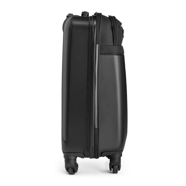Mala de viagem executivo em ABS e 600D com 4 rodas duplas giratórias - Brinde Corporativo Personalizado | Enova