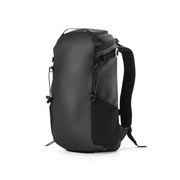 Mochila Hiking com revestimento à prova de água em 600D poliéster reciclado e 210D poliéster reciclado 14" - Brinde Corporativo Personalizado | Enova