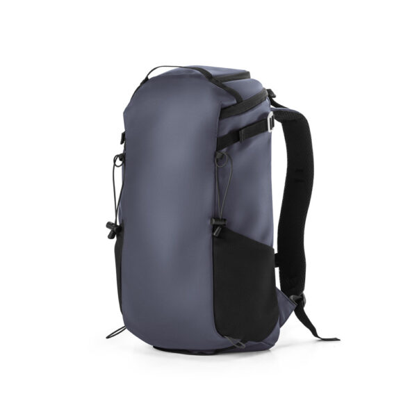 Mochila Hiking com revestimento à prova de água em 600D poliéster reciclado e 210D poliéster reciclado 14" - Brinde Corporativo Personalizado | Enova
