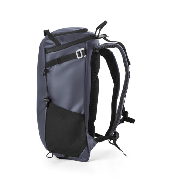 Mochila Hiking com revestimento à prova de água em 600D poliéster reciclado e 210D poliéster reciclado 14" - Brinde Corporativo Personalizado | Enova