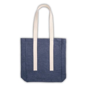 Sacola casual em denim reciclado (300 g/m²) - Brinde Corporativo Personalizado | Enova