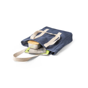 Sacola casual em denim reciclado (300 g/m²) - Brinde Corporativo Personalizado | Enova