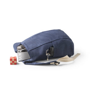Mochila casual em denim reciclado (300 g/m²) - Brinde Corporativo Personalizado | Enova