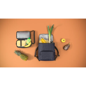 Mochila com isolamento térmico em Nylon 2Tone com interior forrado em PEVA - Brinde Corporativo Personalizado | Enova