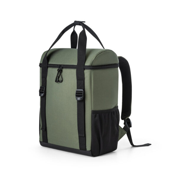Mochila térmica almofadada em 600D ripstop em poliéster reciclado (100% rPET) 16 L - Brinde Corporativo Personalizado | Enova