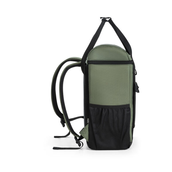 Mochila térmica almofadada em 600D ripstop em poliéster reciclado (100% rPET) 16 L - Brinde Corporativo Personalizado | Enova
