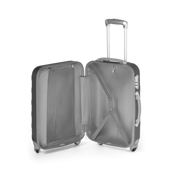 Mala de viagem executivo em ABS com interior forrado - Brinde Corporativo Personalizado | Enova