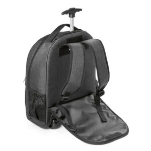 Mochila trolley para notebook 15'6'' em 600D de alta densidade e poliéster 600D impermeável - Brinde Corporativo Personalizado | Enova