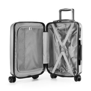 Mala de viagem executivo em ABS e PET com interior forrado - Brinde Corporativo Personalizado | Enova