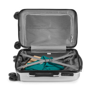 Mala de viagem executivo em ABS e PET com interior forrado - Brinde Corporativo Personalizado | Enova