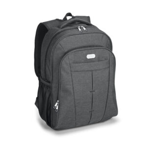 Mochila para notebook 17” em 600D de alta densidade com compartimento forrado - Enova Brindes Personalizados