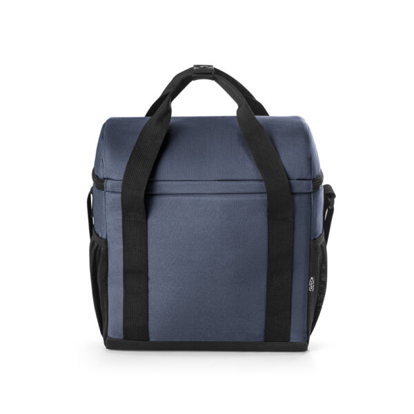 Bolsa térmica almofadada 600D ripstop em poliéster reciclado (100% rPET) - Brinde Corporativo Personalizado | Enova