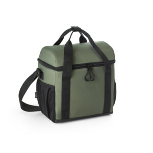 Bolsa térmica almofadada 600D ripstop em poliéster reciclado (100% rPET) - Brinde Corporativo Personalizado | Enova